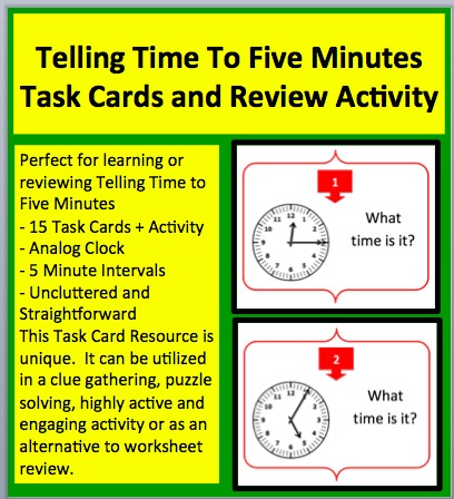 Telling Time 5s 1