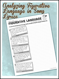 FREE LANGUAGE ARTS LESSON – “3 FREE Figurative Language Worksheets