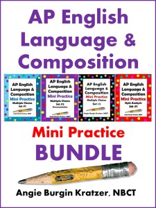 AP English Language & Composition Mini Practice BUNDLE