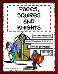 Pages, Squires and Knights