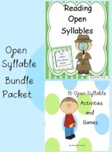 Open Syllable Bundle Packet-compressed