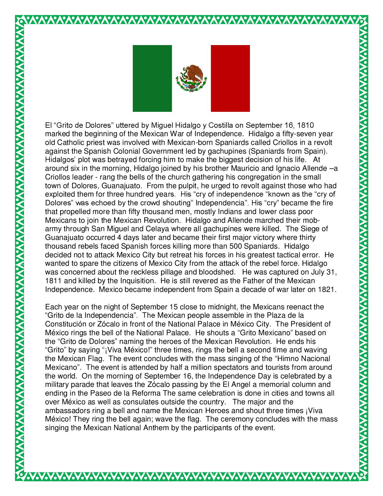 trip to mexico essay