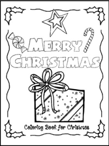 xmas coloring book