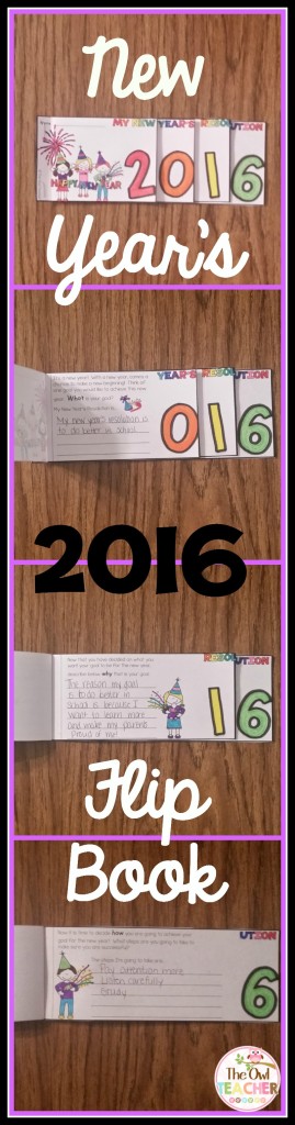 New Year's Resolution Flip Book Again