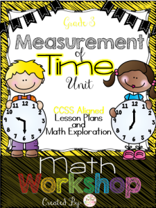 Time Math Workshop Lesson Plans