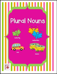 Plural Nouns Lesson
