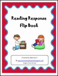 Reading Response Flip Book