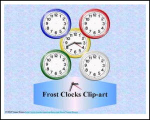 Frost clocks