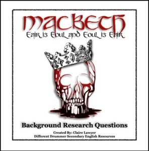 Macbeth Background Research Questions