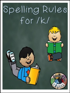 Spelling With k and c Rules
