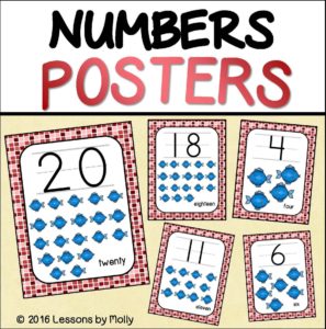 number-counting-posters