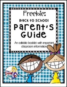 Back To School Parent's Guide for 1st - 5th Grade