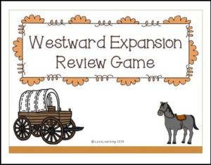 Westward Expansion Review Game