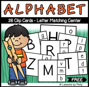 free alphabet clip cards