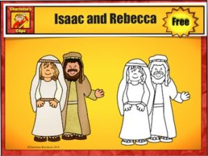 FREE MISC. LESSON – “Free Isaac, Rebecca, Jacob, and Esau Clip Art ...