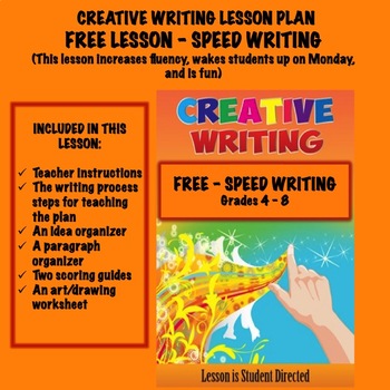 creative writing lesson plan for grade 1