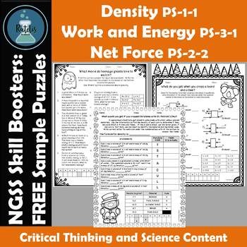 free science lesson ngss physical science review puzzles and skill boosters the best of teacher entrepreneurs marketing cooperative