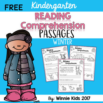 free language arts lesson free kindergarten reading comprehension passages winter the best of teacher entrepreneurs marketing cooperative