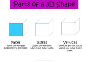 FREE MATH LESSON – “Parts of a 3D Shape Poster FREE” – The Best of ...